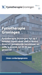 Mobile Screenshot of fysiotherapiegroningen.nl